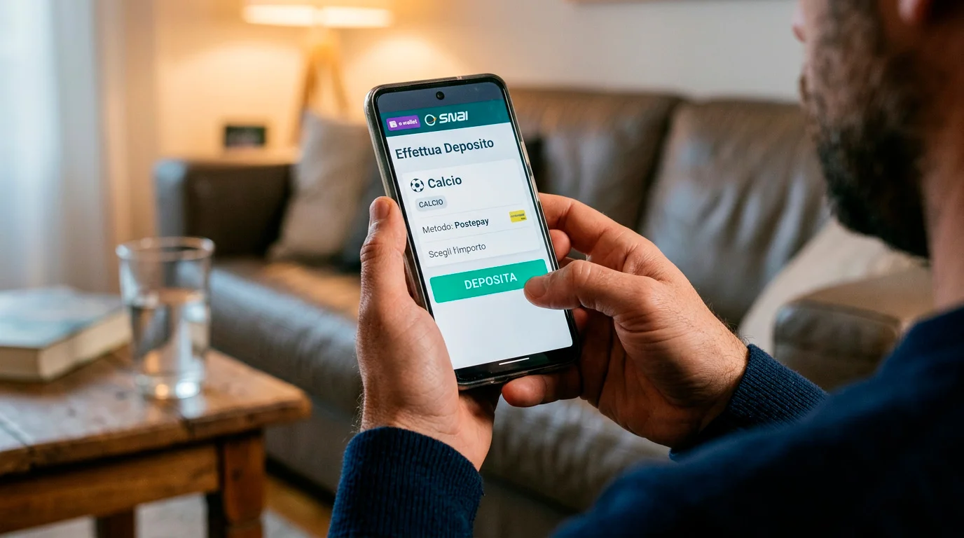 Deposito con Skrill su un bookmaker ADM da smartphone